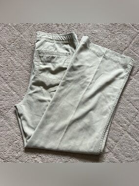 J. Jill Beige High Waist Wide Leg Lightweight Pants Women’s Size 10